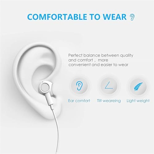 Elevate Your Sound Experience with Dual Pack USB-C Earbuds – Premium Wired Headphones for i Phone 16/15, Galaxy S23/S22/S21/S20/Ultra, and Pixel 7/6/6 a/5/4 – Cutting-Edge Noise Cancelling for Pure Audio Bliss – Built-in Microphone & Remote for Convenient Control – Featherlight, Ergonomic Design for All-Day Comfort & Durability – Immerse in Rich Sound Quality Free from Distractions – Perfect for Workouts, Calls, and Entertainment – Upgrade Your Listening Journey Today!