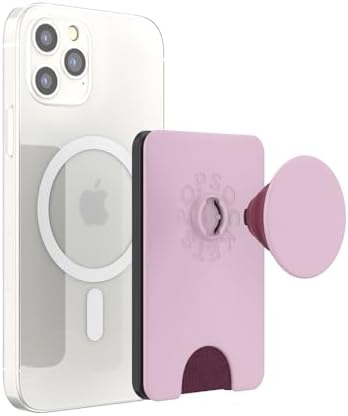 Cobalt Pop Sockets Phone Wallet: Premium Card Holder with Expanding Grip and Mag Safe Compatibility for Effortless Wireless Charging – The Perfect Accessory for On-the-Go Mobile Users Seeking Style and Functionality