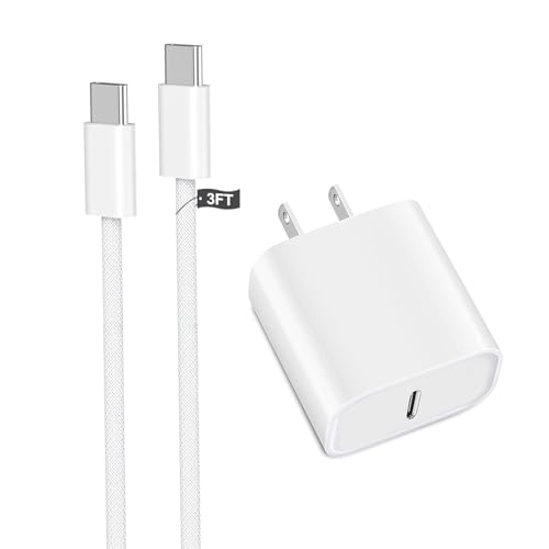 Ultra-Fast 20 W i Pad Power Adapter & 10 FT USB-C Cable Combo – Essential Charger for i Pad Pro, Air, Mini & 10 – Maximize Productivity with Lightning Speed Charging and Extended Flexibility for Apple Devices Experience groundbreaking charging efficiency with our Ultra-Fast 20 W Power Adapter paired with a 10 FT USB-C cable, meticulously designed for seamless compatibility with i Pad Pro (11, 12.9), i Pad Air (5 th/4 th), i Pad Mini 7, and i Pad 10. This compact wall charger delivers rapid power replenishment, ensuring your devices are ready to go in record time. The generous 10 FT cable grants you the freedom to use your i Pad comfortably while charging, whether at home, in the office, or on the move. Crafted from premium materials, this charger is built for long-term durability, making it the ultimate accessory for i Pad users seeking both reliability and performance. Elevate your charging experience today with this indispensable solution that fuses innovative technology with user-centric design.
