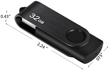 Enfain 10-Pack Red USB Flash Drives 16 GB – High-Speed USB 2.0 Memory Sticks with LED Indicator & 12 Labels for Easy Organization – Reliable & Portable Data Storage Solution for Professionals and Students
