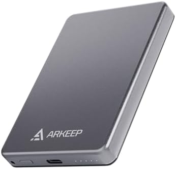 Ultra-Slim Magnetic Wireless Power Bank for i Phone 16/15/14 Series – 5000 m Ah Portable Charger with 20 W PD Fast Charging, Strong Magnet Attachment, Dual Charging Modes & Safety Features, Perfect Travel Companion for On-the-Go Power