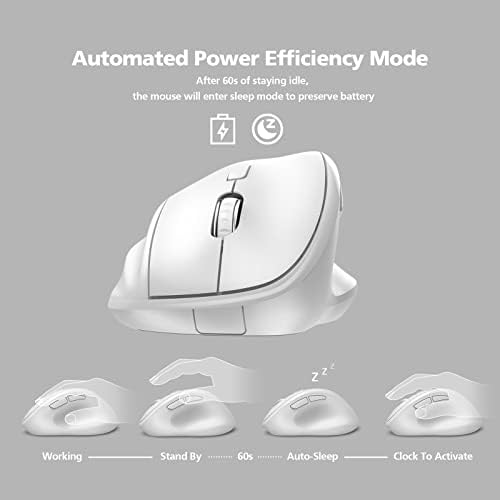 Revolutionize Your Workspace with the Green Ergonomic Wireless Mouse – Superior Vertical Design for Ultimate Comfort, Silent Clicks for Distraction-Free Focus, Long-Lasting Battery Life Powered by 1 AA Battery, Precision Control Up to 1600 DPI with USB Receiver Compatibility for PCs, Laptops, and Desktops