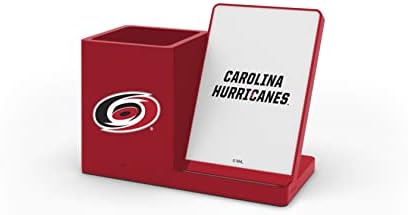 SOAR NHL Wireless Charging Station and Desk Organizer – Premium Qi Fast Charger with Team Logo for Sports Fans, Sleek Accessory Holder for a Tidy Workspace, Perfect for Phones and Essentials