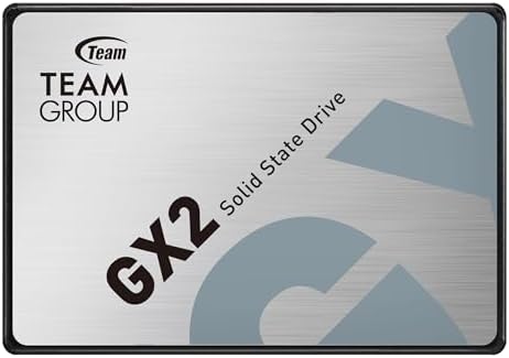 Boost Your Computer’s Speed with TEAMGROUP AX2 1 TB SATA III SSD – Unleash Lightning-Fast 540 MB/s Data Transfer for Ultimate Performance in Laptops & Desktops, Enhanced Durability with 3 D NAND TLC Technology for Reliable Storage Solutions