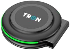 Tron Travel-Ready 2 in 1 Wireless Charger – Compact Foldable Charging Station for Phone & i Watch with 18 W QC Type-C Technology – Enhanced Compatibility & Rapid Power Delivery for Tech-Savvy Professionals