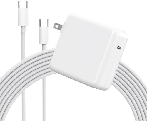 70 W Ga N USB-C Fast Charger for Mac Book Air & Pro – Compact, Foldable Power Adapter with 6.6 ft Cable for M1, M2, M3 Laptops – Universal Compatibility, Enhanced Charging Speed & Safety Features for All Devices