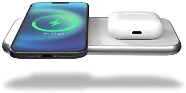 ZENS Premium Aluminium 3-in-1 Wireless Charging Station – Rapid 45 W USB-C PD for Simultaneous Charging of Smartphones, Smartwatches, and Earbuds – Mag Safe-Compatible Multi-Device Power Hub – Sleek, Durable Design for Home and Office Efficiency