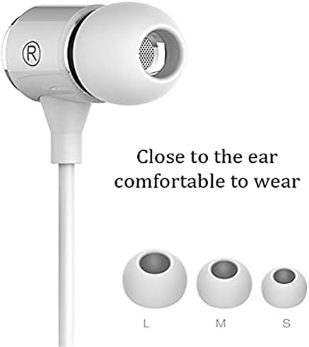 Elevate Your Audio Experience with TRYING Long Cord Wired Earbuds – Ergonomic Noise-Isolating Headphones for TV and Music, Featuring Deep Bass and Extended Comfort, Perfect for Seamless Listening Without a Microphone