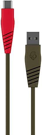 Skullcandy 20 W USB-C to Lightning Cable – 4 ft Fast Charging & Sync Cable for i Phone/Pro/Max – Stylish Blue/Green Design for Enhanced Durability and Performance