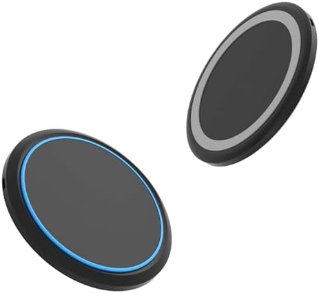 Box Wave Swift Charge Power Disc for LG V60 Thin Q 5 G – 15 W Qi Wireless Charging Pad with Elegant Design and Advanced Safety Features for Effortless, Tangle-Free Power Solutions