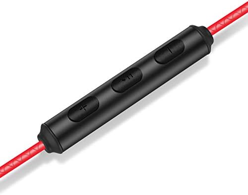 LUDOS Clamor Wired Earbuds – Premium Noise-Isolating In-Ear Headphones with Memory Foam Tips, Built-in Microphone, 5-Year Warranty – Perfect for i Phone and Samsung Users, Ideal for Students and Small Ears in Stylish Pink – Ultimate Sound Quality and Comfort for Everyday Use