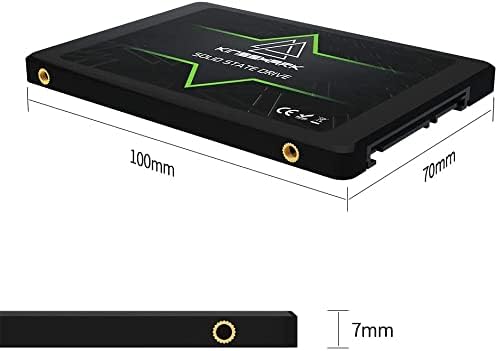 Transform Your PC Performance with Kingshark 64 GB SATA III SSD – 5 Pack of Ultra-Fast Internal Solid State Drives for Seamless Computing – Experience Lightning-Fast Data Transfers & Broad Compatibility for All Your Devices