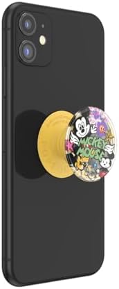Minnie & Daisy Pop Socket Phone Grip with Versatile Kickstand – Stylish Adhesive Cell Phone Holder for One-Handed Use – Universal Compatibility with i Phone, Samsung & More – Swappable Design for Customization and Wireless Charging Friendly – Anti-Drop Technology for Enhanced Security – Perfect for On-the-Go Users