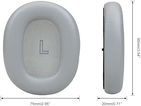 Navy Lambskin Earpads for Bang & Olufsen Beoplay H95 – Premium Comfort Memory Foam Cushions for Superior Noise Isolation and Enhanced Active Noise Cancelling – Ideal Audiophile Headphone Replacement for Unmatched Sound Quality and Style