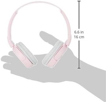 Sony MDR-ZX110-P Pink Foldable On-Ear Headphones – Lightweight Comfort with Enhanced 30 mm Dynamic Sound for Music Lovers on the Go