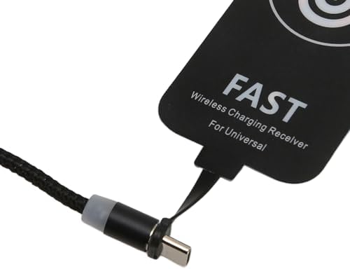 Magnetic Type C Charging Receiver – Ultra-Thin Fast Charging Adapter for Seamless Device Integration and Enhanced Compatibility, Effortless Magnetic Suction Technology for Quick Attachments, Ideal Phone Charging Accessory for Modern Lifestyles
