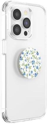 Magnetic Pop Grip for Mag Safe – Elegant Enamel Rose Noir | Multifunctional Phone Stand with Secure Grip & Customizable Swappable Top | Effortless Hands-Free Viewing Kickstand | Wireless Charging Compatible Accessory for Enhanced Smartphone Usability