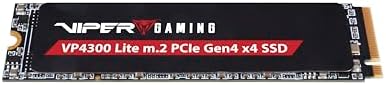 Boost Your Gaming Performance with the Patriot Memory Viper VP4300 Lite 500 GB M.2 PCIe Gen4 x4 SSD – Ultimate PS5 Compatibility and Lightning-Fast Speeds for Unmatched Gameplay Experiences