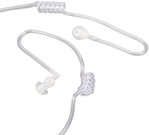 Yunseity Advanced Air Tube Earbuds – Premium Noise Cancelling Anti-Radiation Headphones with Universal 3.5 mm Compatibility for Mobile Devices (Vibrant Green) – Enhance Your Audio Experience While Protecting Your Health with Ergonomic Comfort Design