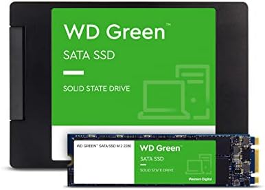 Transform Your Laptop’s Performance with the Western Digital 480 GB WD Green SSD – Ultra-Fast SATA III Solid State Drive for Lightning-Speed Data Transfers, Read Rates of Up to 545 MB/s, 2.5″/7 mm Design for Maximum Compatibility and Efficiency