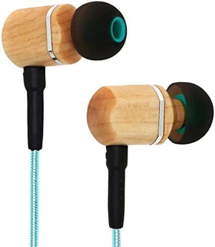 Elevate Your Audio Experience with Symphonized MTRX 2.0 Premium Wired Earbuds – Stylish Wood In-Ear Headphones Featuring Noise Isolation, Built-in Microphone & Volume Control, Ideal for Android Devices, Computers & Laptops (Gun Metal Finish) – Exceptional Sound Quality & Comfort for Music Lovers and Professionals