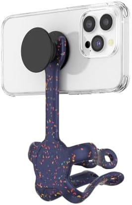 Universal Hot Pink Flexible Phone Mount & Stand – Versatile Tripod for All Devices – Ultimate Content Creation Companion with Bendable Silicone Arms – Perfect for Video Calls, Cooking, Gym Workouts & Adventures – Effortlessly Secure Your Phone or Tablet at Any Angle – Compatible with Pop Sockets Grips & Slides – Compact Design for Easy Transport and Storage