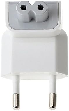 Compact Dual-Pack European Wall Charger Adapter: Fast Charging for Mac, i Phone & i Pod – Essential Travel Power Solution with Folding Design for Effortless Portability and Enhanced Compatibility