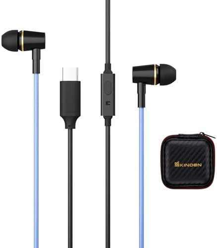 Experience Superior Sound with USB-C Air Tube Earbuds – Advanced Noise-Cancelling Headphones for i Phone 16/15 & Samsung, Featuring Built-in Microphone for Crystal-Clear Calls – Lightweight, Comfort-Driven Design Compatible with Google Pixel Devices for Unmatched Audio Clarity and Isolation
