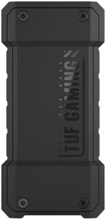 ASUS TUF Gaming A1 External M.2 NVMe SATA PCIe SSD Enclosure – Ultra-Fast USB-C Storage Solution with M.2 Q-Latch, IP68 Waterproof & Dustproof Design, Perfect for PS5 and Xbox Gamers, Enhanced Drop Resistance, Sleek Black Finish for Optimal Performance and Reliability