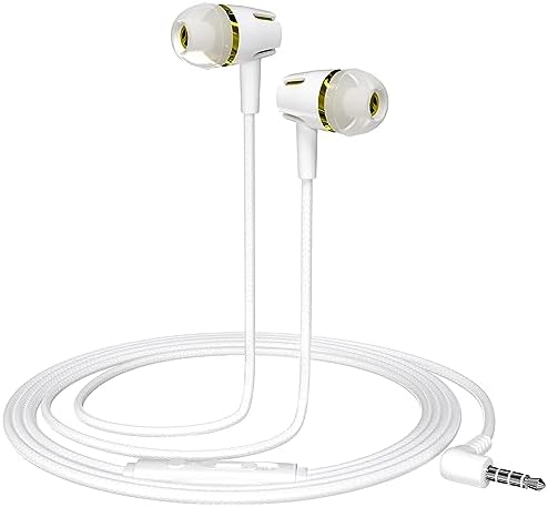 Maeline 30-Pack Noise-Isolating Earbuds with Built-In Microphone and Volume Control – Superior Stereo Bass In-Ear Headphones for i Phone, Android, PC & Laptop – Tangle-Free Design for Effortless Listening and Enhanced Compatibility