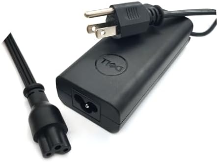 Dell 65 W USB-C Laptop Charger for Latitude 9410-9450 – Genuine Original AC Adapter with Enhanced Compatibility and Fast Charge Capability, 3 FT Power Cord, Compatible with Multiple Models – Ideal for Reliable Power Supply and Efficient Performance