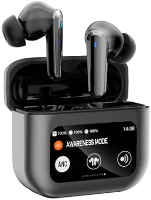 Revolutionary Wireless Active Noise Cancelling Earbuds with Touch Control and Transparency Mode – Ergonomically Designed Bluetooth Headphones for Optimal Comfort and Unmatched Audio Clarity, Perfect for Daily Commutes and Intense Workouts