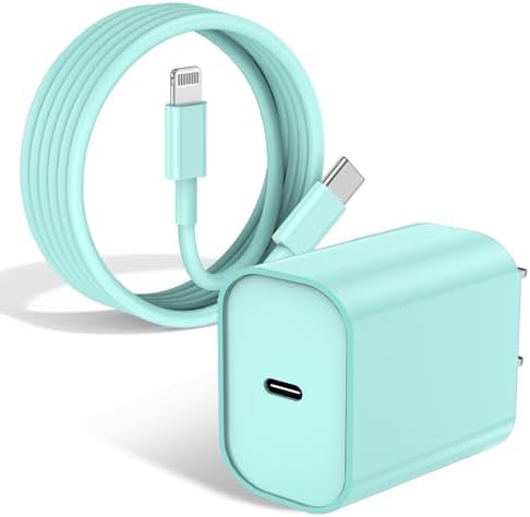 Ultra-Fast 3 FT USB-C to Lightning Charger Cable for i Phone 14, 13, 12, Pro Max & More – Certified High-Speed Charging, Enhanced Durability, and Universal Compatibility for Efficient Power Delivery – Perfect for Home, Office, and Travel Use