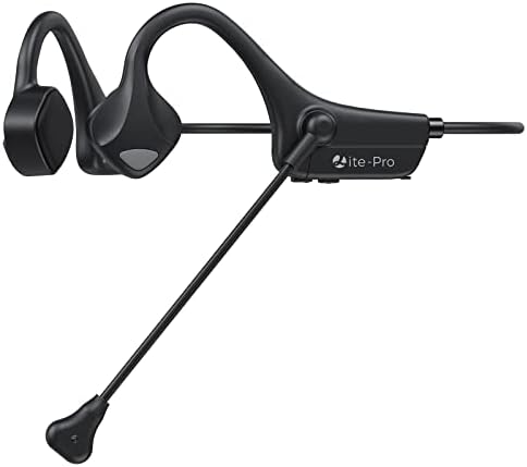 Revolutionary Bone Conduction Bluetooth Headphones with Noise-Canceling Mic – Open-Ear Wireless Headset Tailored for Professionals, Truckers, and Active Lifestyles – Waterproof Durability for Seamless Communication and Enhanced Ambient Awareness
