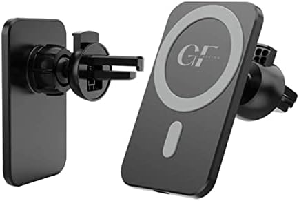 Ultimate Magnetic Wireless Car Charger – 15 W Mag Safe Fast Charging Mount with 360° Adjustable Magnet for i Phone 17/16/15/14 Pro Max Plus Mini – Effortless Power on the Go with Enhanced Compatibility and Secure Hold for Mag Safe Cases