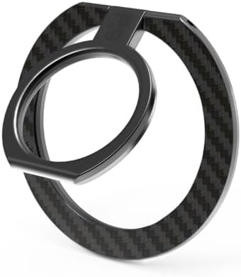 Magnetic Phone Grip Ring Stand for i Phone 16 Series – Premium Gold Kickstand Holder for Mag Safe Compatibility – Effortless Attachment for Hands-Free Streaming & Meetings – Versatile Design with Metal Stickers for Non-Mag Safe Phones – Lifetime Warranty & 30-Day Money Back Guarantee