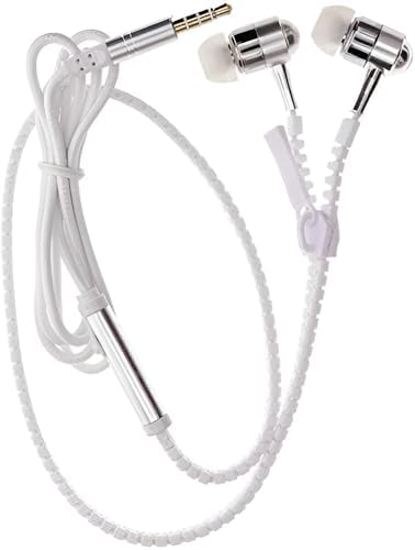 Premium Wired Earphones with Microphone for Active Lifestyles – Noise Cancelling In-Ear Headphones with Deep Bass Stereo Sound for Workouts, Gaming, and Clear Calls (Black) – Versatile Compatibility and Ergonomic Comfort