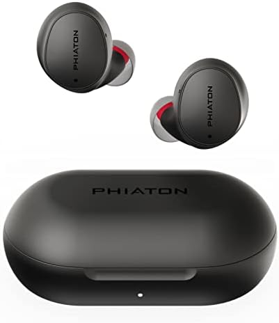 Phiaton Bonobuds Lite True Wireless Earbuds – Stylish Floral White | 11-Hour Battery Life | Advanced Clear Voice Technology and Ambient Listening Mode | Premium Bluetooth Earphones for Audio Enthusiasts and Professionals