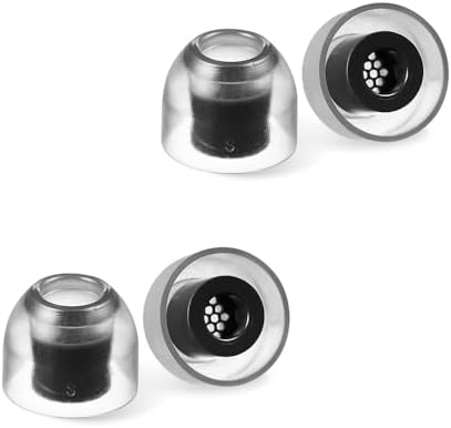 Transform Your Audio Experience with AZLA Sedna Earfit Crystal Standard 2 – Premium Silicone Earbud Tips for Sony WF-1000 XM5, Beats, Sennheiser, Jabra – Ultimate Noise-Canceling Replacement Tips (3 Pair, M-ML-L) – Achieve Unmatched Comfort & Superior Sound Isolation
