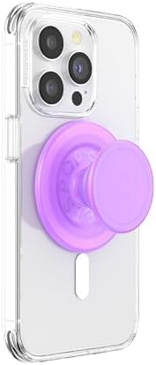 Mag Safe Pop Grip and Stand – Premium Magnetic Phone Accessory for i Phone – Customizable and Swappable Design for Optimal Grip and Hands-Free Convenience – Compatible with Wireless Charging, Elegant Black Finish for Enhanced Mobile Experience