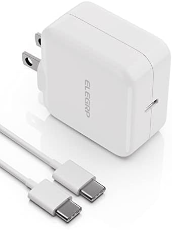 High-Speed 65 W USB-C Ga N Charger Cube with Foldable Plug – PD Power Delivery Fast Charging Block for i Phone, i Pad, Mac Book Pro, Galaxy, Pixel & More – Compact, Lightweight & Durable Travel-Friendly Design with Included USB-C Cable