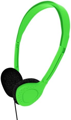 Maximize Student Focus with Maeline 30-Pack Adjustable On-Ear Headphones for Kids – Premium Sound Quality, Lightweight Comfort & Durable Design for Classrooms, Libraries, and Travel – Vibrant Multi-Colored Options, 3.5 mm Plug Compatibility, Effortless Maintenance for Young Learners