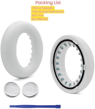 Transform Your Bose 700 Headphones with Premium Replacement Earpads – Luxurious Leather & High-Density Memory Foam for Unmatched Comfort and Superior Sound Isolation – Effortless Installation, Sleek Black Design for Audiophiles and Casual Listeners