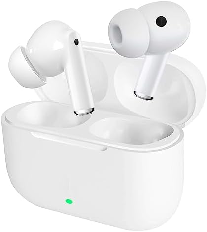 Next-Gen True Wireless Earbuds with Bluetooth 5.3 | IPX7 Waterproof for All-Weather Performance | Exceptional Hi-Fi Stereo Audio & Advanced Noise Cancellation | Perfect for Daily Activities, Fitness Sessions, and Multimedia Use | Long-Lasting Battery Life & Effortless Auto Pairing for Seamless Compatibility with i Phone and Android Devices