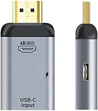 xiwai 100 W USB-C to HDMI Adapter Cable – 10 Gbps Data Transfer & 4 K@60 Hz Output for Laptops and Phones – Fast Charging Power Delivery & Enhanced Compatibility for Ultimate Streaming Experience