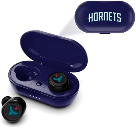 SOAR NBA True Wireless Earbuds V.2 – Elevate Your Audio Experience with State-of-the-Art Bluetooth 5.0, Exceptional Sound Quality, and Official NBA Branding for Ultimate Fan Engagement, Designed for Comfort and Hands-Free Convenience