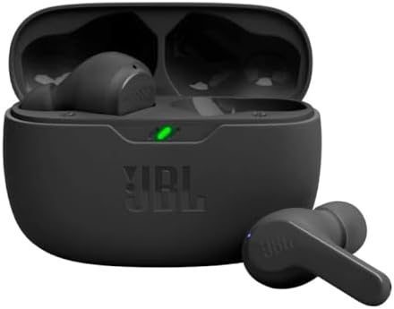 JBL Vibe Beam True Wireless Earbuds – Experience Deep Bass Immersion with Bluetooth 5.2, Water & Dust Resistance, Hands-Free Voice Aware Calling, and Up to 32 Hours of Battery Life – Perfect for On-the-Go Audio Enthusiasts