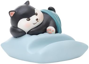 Desk Cell Phone Holder Stand Cute Animals Resin Smartphone Holder Bracket for Office Free You Hands Home Ornament – Enhanced Compatibility and Speed