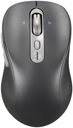 Elevate Your Productivity with the L570 Wireless Bluetooth Mouse – Portable, Rechargeable, and Multi-Device Compatible for Seamless Navigation Across Mac Book Air/Pro, i Pad, Laptop, and Computer – Featuring 4-Level DPI, Ergonomic Design, Silent Click, and 4-Way Scrolling for Ultimate Comfort and Precision