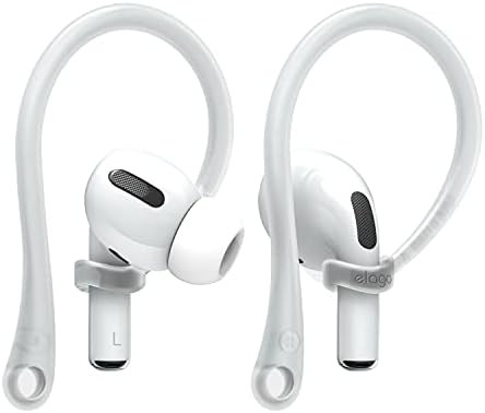 elago Ergonomic Ear Hooks for All Air Pods Models – Jean Indigo – Anti-Slip Design for Secure Fit and Enhanced Comfort – Perfect Earbud Accessories for Music, Calls, and Active Lifestyles – US Patent Registered for Superior Quality and Durability